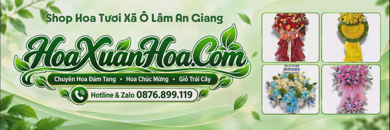 Ảnh bìa Đặt Hoa Tươi Tại Xã Ô Lâm An Giang - Đặt Hoa Online Giao Tận Nhà