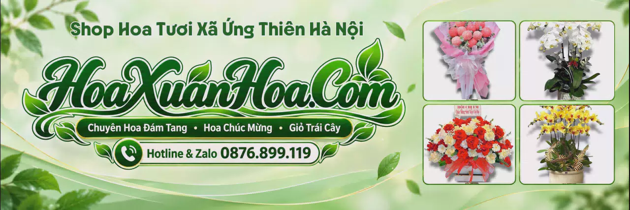 Ảnh bìa Cửa Hàng Bán Hoa Tươi Tại Xã Ứng Thiên Hà Nội - Đặt Hoa Dễ Dàng Nhanh Chóng