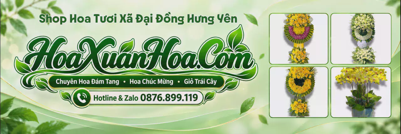 Ảnh bìa Shop Bán Hoa Tươi Tại Xã Đại Đồng Hưng Yên - Tiệm Hoa Tươi Giao Tận Nhà
