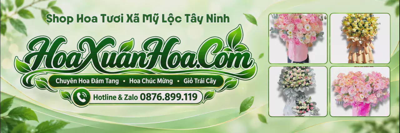 Ảnh bìa Tiệm Hoa Tươi Tại Xã Mỹ Lộc Tây Ninh - Đặt Hoa Tươi Trực Tuyến
