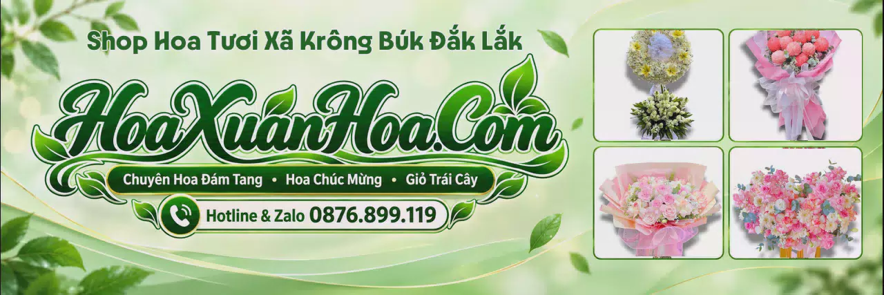Ảnh bìa Shop Hoa Tươi Tại Xã Krông Búk Đắk Lắk - Đặt Hoa Tươi Online