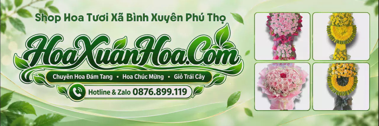 Ảnh bìa Shop Hoa Tươi Tại Xã Bình Xuyên Phú Thọ - Đặt Hoa Tươi Nhanh Chóng