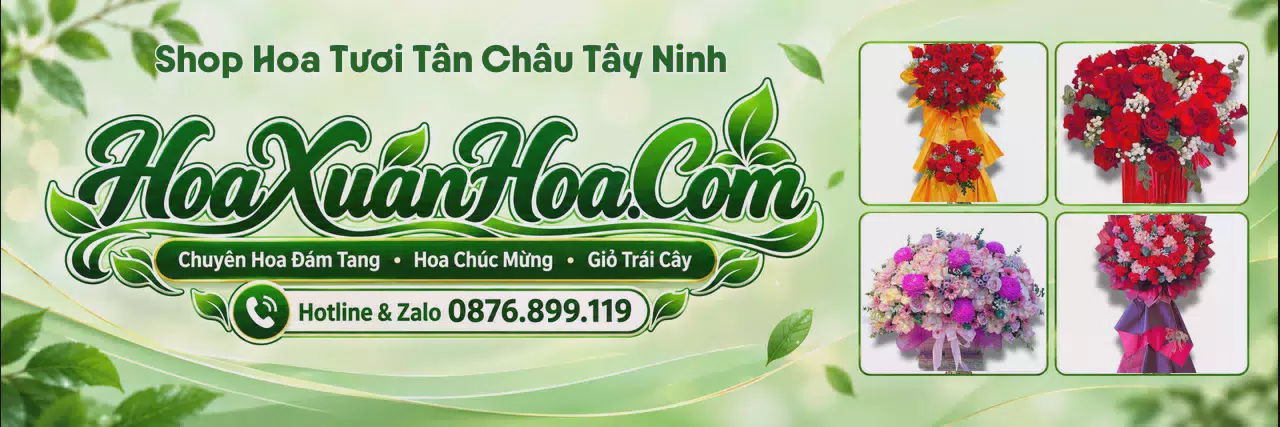 Ảnh bìa Tiệm Hoa Tươi Tại Tân Châu Tây Ninh - Dịch Vụ Hoa Tươi Giao Nhanh