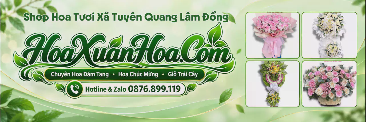 Ảnh bìa Tiệm Hoa Tươi Tại Xã Tuyên Quang Lâm Đồng - Shop Hoa Online Uy Tín