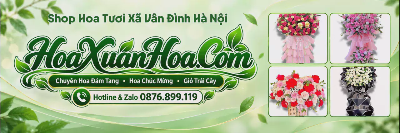 Ảnh bìa Shop Hoa Tươi Tại Xã Vân Đình Hà Nội - Tiệm Hoa Tươi Giao Tận Nhà