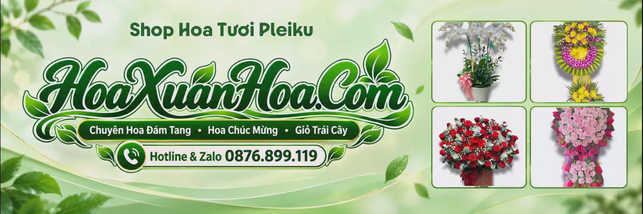 Ảnh bìa Cửa Hàng Hoa Tươi Tại Pleiku - Shop Hoa Giao Tận Nhà