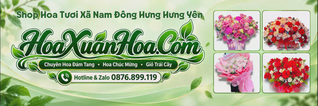 Ảnh bìa Đặt Hoa Tươi Tại Xã Nam Đông Hưng Hưng Yên - Đặt Hoa Nhanh Trong Ngày