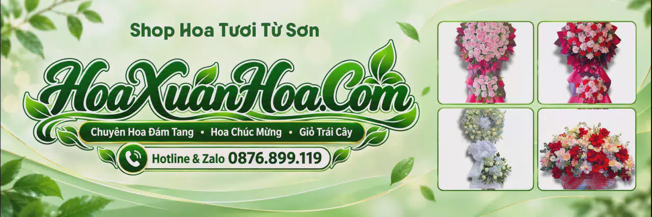 Ảnh bìa Tiệm Hoa Tươi Tại Từ Sơn - Shop Hoa Tươi Giao Trong Ngày