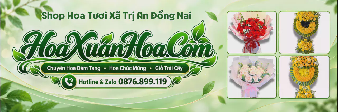 Ảnh bìa Cửa Hàng Bán Hoa Tươi Tại Xã Trị An Đồng Nai - Đặt Hoa Tươi Online