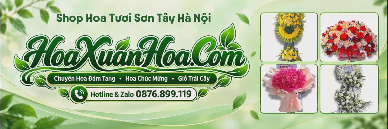 Ảnh bìa Tiệm Hoa Tươi Tại Sơn Tây Hà Nội - Đặt Hoa Online Tiện Lợi