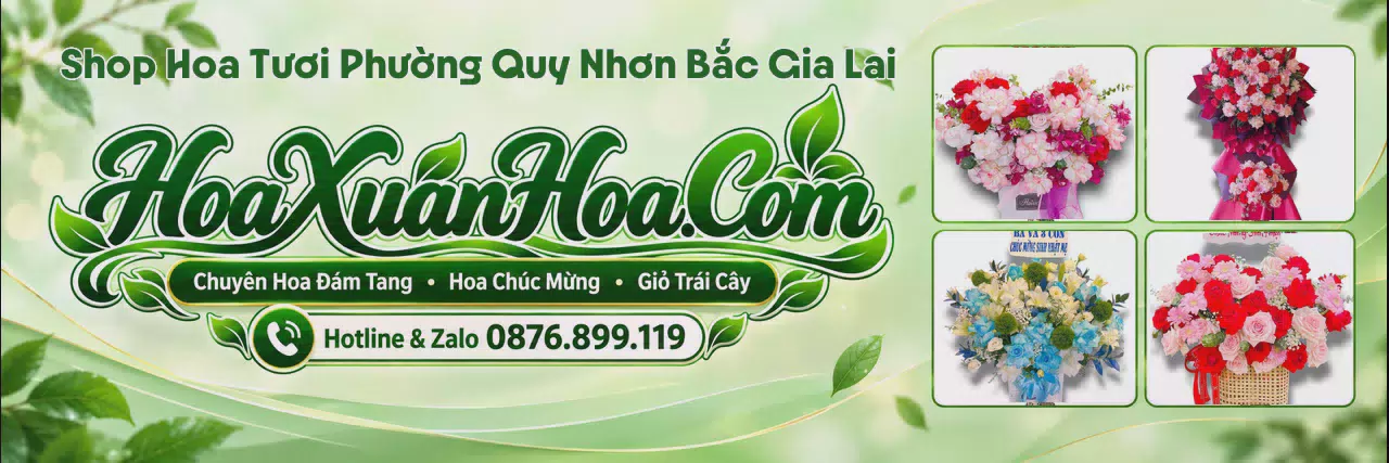 Ảnh bìa Shop Hoa Tươi Tại Phường Quy Nhơn Bắc Gia Lai - Dịch Vụ Đặt Hoa Trực Tuyến