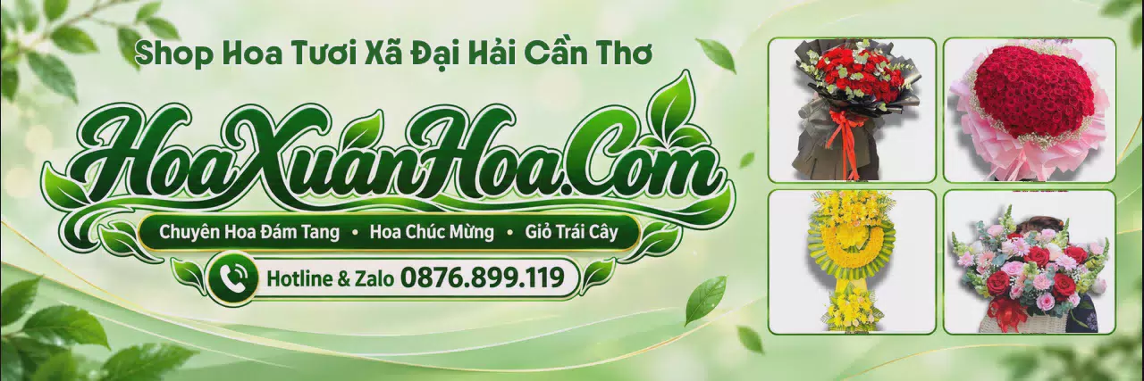 Ảnh bìa Shop Bán Hoa Tươi Tại Xã Đại Hải Cần Thơ - Đặt Hoa Tươi Online