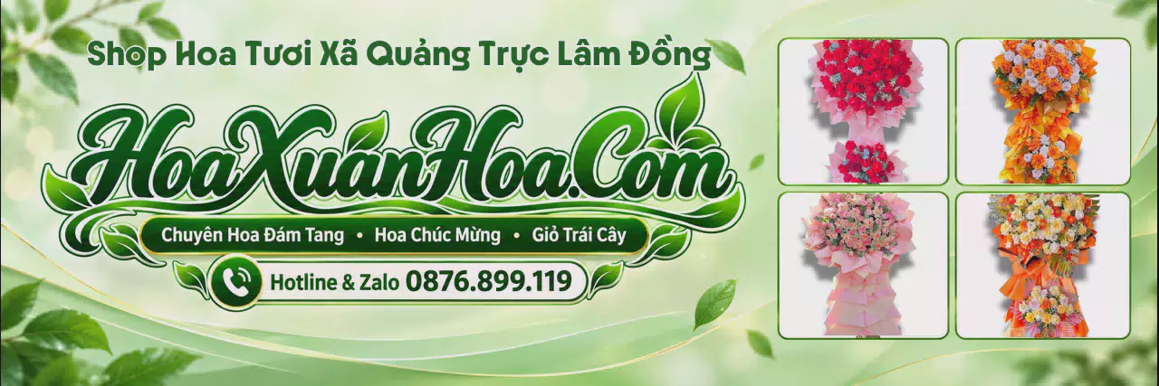 Ảnh bìa Tiệm Hoa Tươi Tại Xã Quảng Trực Lâm Đồng - Shop Hoa Online Uy Tín