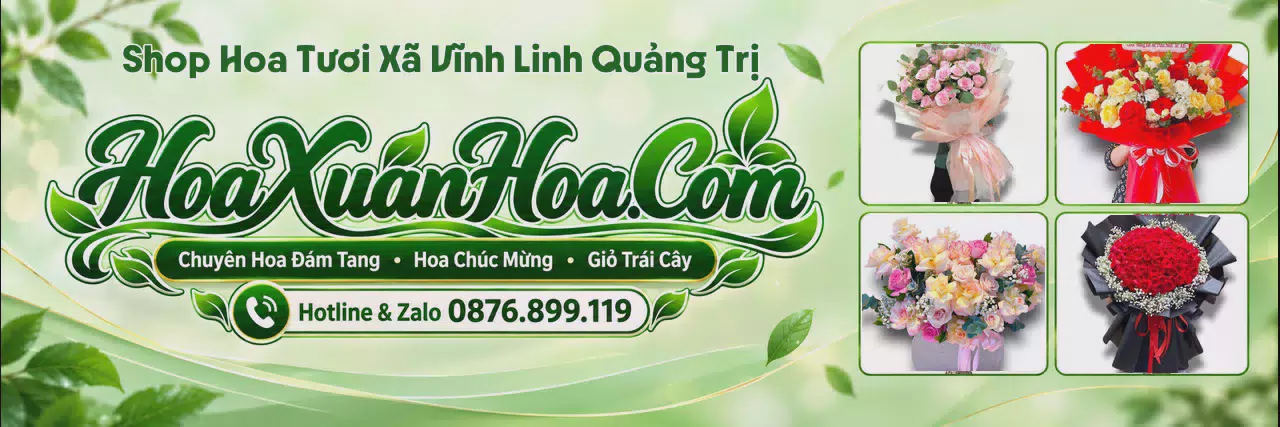 Ảnh bìa Shop Hoa Tươi Tại Xã Vĩnh Linh Quảng Trị - Tiệm Hoa Nhận Giao Tận Nơi