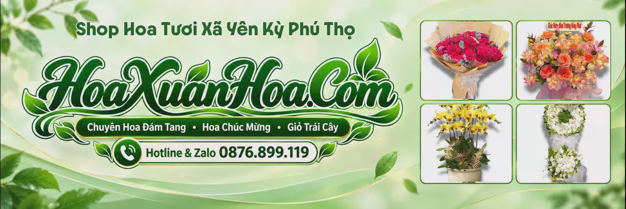 Ảnh bìa Cửa Hàng Bán Hoa Tươi Tại Xã Yên Kỳ Phú Thọ - Giao Hoa Tận Nơi
