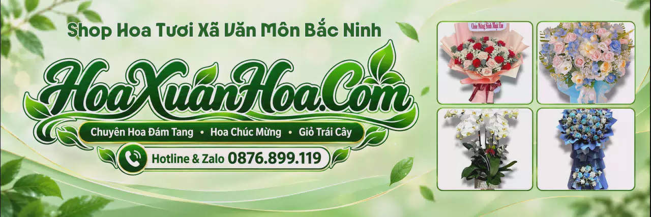 Ảnh bìa Tiệm Hoa Tươi Tại Xã Văn Môn Bắc Ninh - Đặt Hoa Tươi Trực Tuyến
