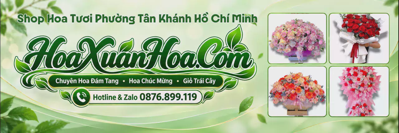 Ảnh bìa Cửa Hàng Bán Hoa Tươi Tại Phường Tân Khánh Hồ Chí Minh - Shop Hoa Tươi Đặt Trực Tuyến