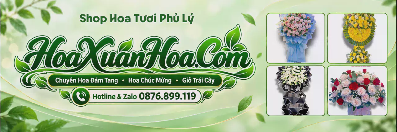 Ảnh bìa Tiệm Hoa Tươi Tại Phủ Lý - Đặt Hoa Tươi Nhanh Chóng