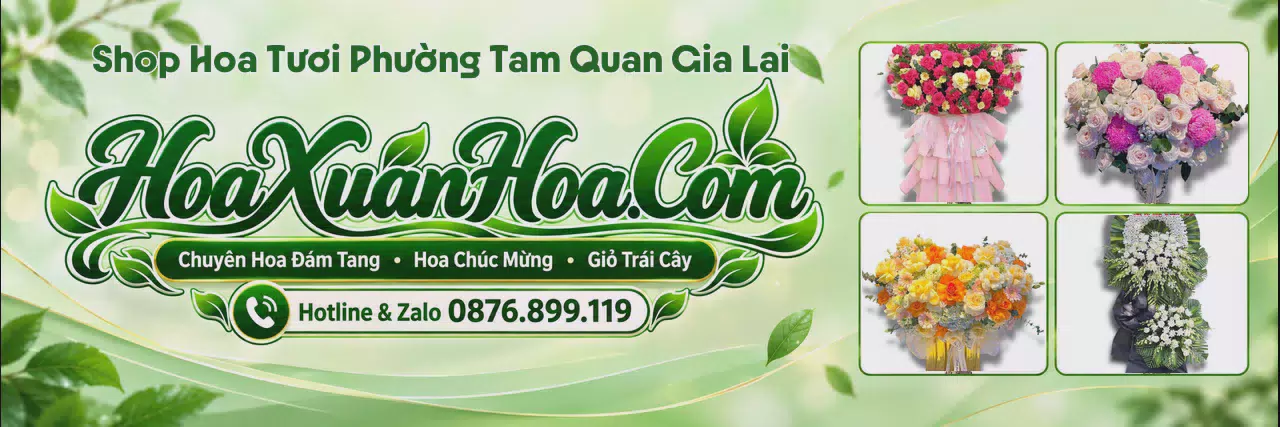 Ảnh bìa Đặt Hoa Tươi Tại Phường Tam Quan Gia Lai - Đặt Hoa Online Tiện Lợi