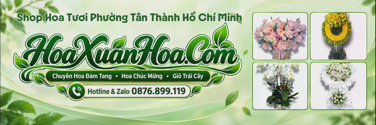 Ảnh bìa Shop Bán Hoa Tươi Tại Phường Tân Thành Hồ Chí Minh - Đặt Hoa Nhanh Trong Ngày