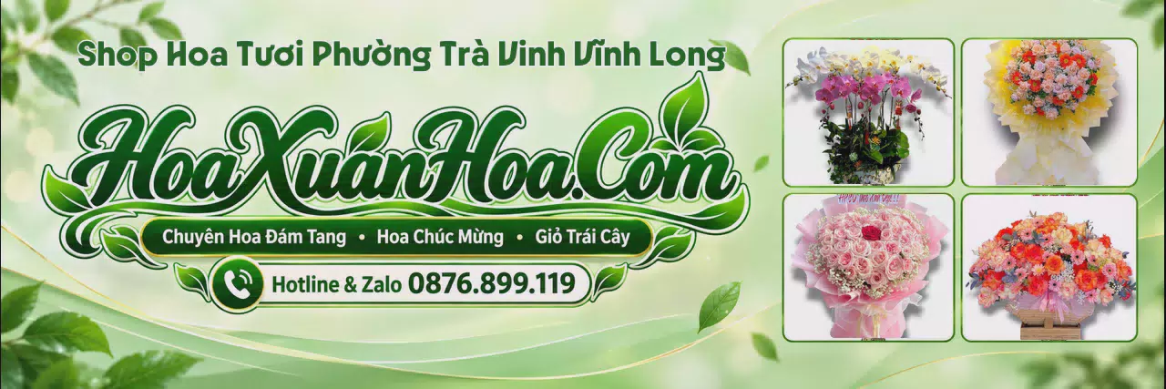 Ảnh bìa Shop Hoa Tươi Tại Phường Trà Vinh Vĩnh Long - Đặt Hoa Tươi Online