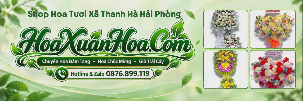 Ảnh bìa Cửa Hàng Bán Hoa Tươi Tại Xã Thanh Hà Hải Phòng - Shop Hoa Nhận Đơn Online