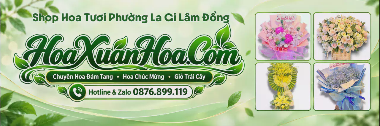 Ảnh bìa Tiệm Hoa Tươi Tại Phường La Gi Lâm Đồng - Tiệm Hoa Tươi Giao Tận Nhà
