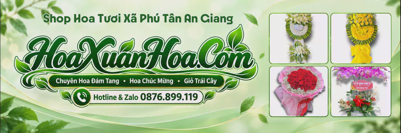 Ảnh bìa Shop Bán Hoa Tươi Tại Xã Phú Tân An Giang - Shop Hoa Giao Nhanh Trong Ngày