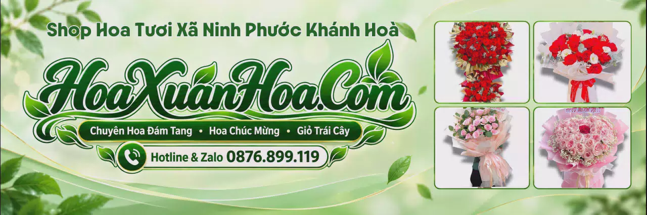 Ảnh bìa Shop Hoa Tươi Tại Xã Ninh Phước Khánh Hoà - Giao Hoa Nhanh Trong 2 Giờ