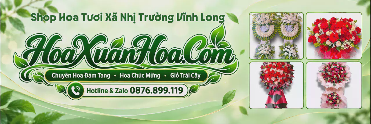 Ảnh bìa Tiệm Hoa Tươi Tại Xã Nhị Trường Vĩnh Long - Dịch Vụ Giao Hoa Tận Nơi