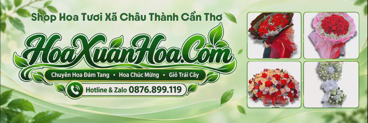 Ảnh bìa Tiệm Hoa Tươi Tại Xã Châu Thành Cần Thơ - Đặt Hoa Online Giao Nhanh