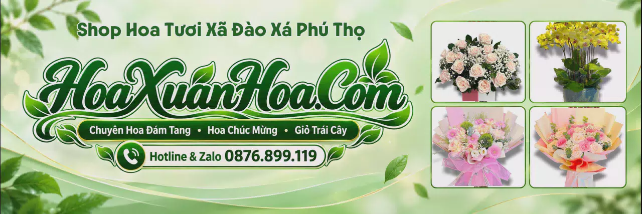 Ảnh bìa Shop Hoa Tươi Tại Xã Đào Xá Phú Thọ - Dịch Vụ Hoa Tươi Tận Nơi