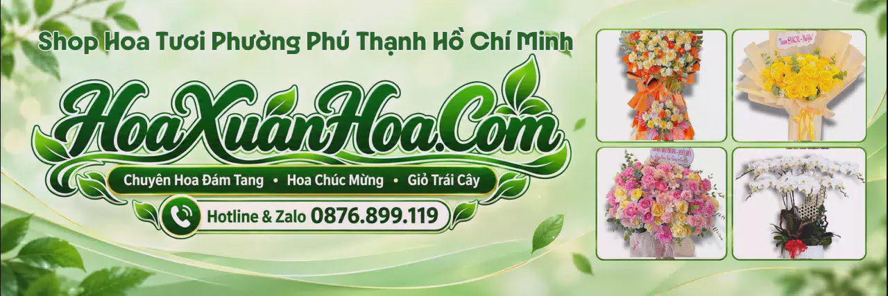 Ảnh bìa Cửa Hàng Hoa Tươi Tại Phường Phú Thạnh Hồ Chí Minh - Shop Hoa Giao Tận Nhà
