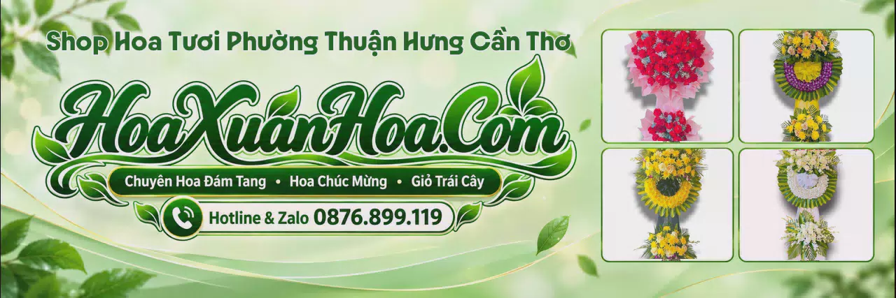 Ảnh bìa Shop Bán Hoa Tươi Tại Phường Thuận Hưng Cần Thơ - Đặt Hoa Tươi Nhanh Chóng