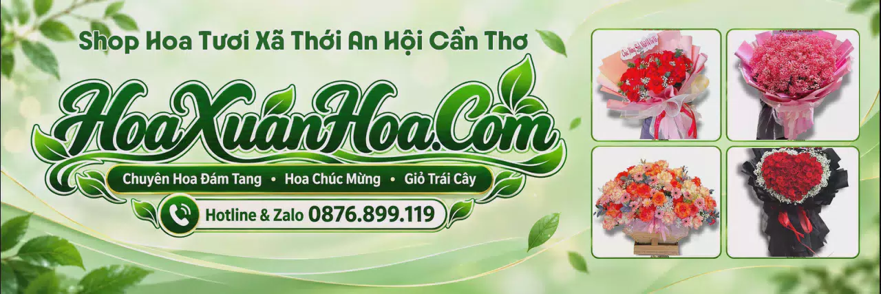Ảnh bìa Cửa Hàng Bán Hoa Tươi Tại Xã Thới An Hội Cần Thơ - Đặt Hoa Online Tiện Lợi
