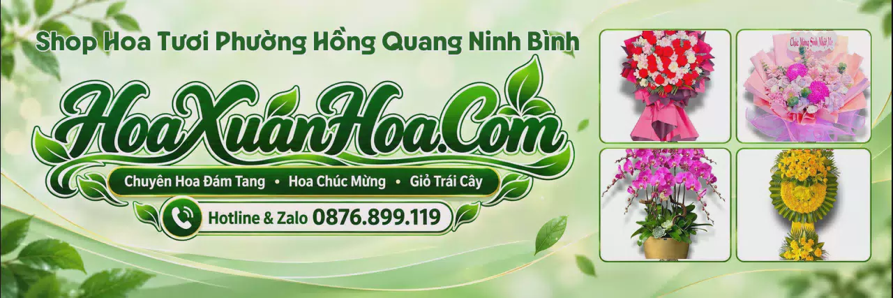 Ảnh bìa Shop Bán Hoa Tươi Tại Phường Hồng Quang Ninh Bình - Nhận Đặt Hoa Online