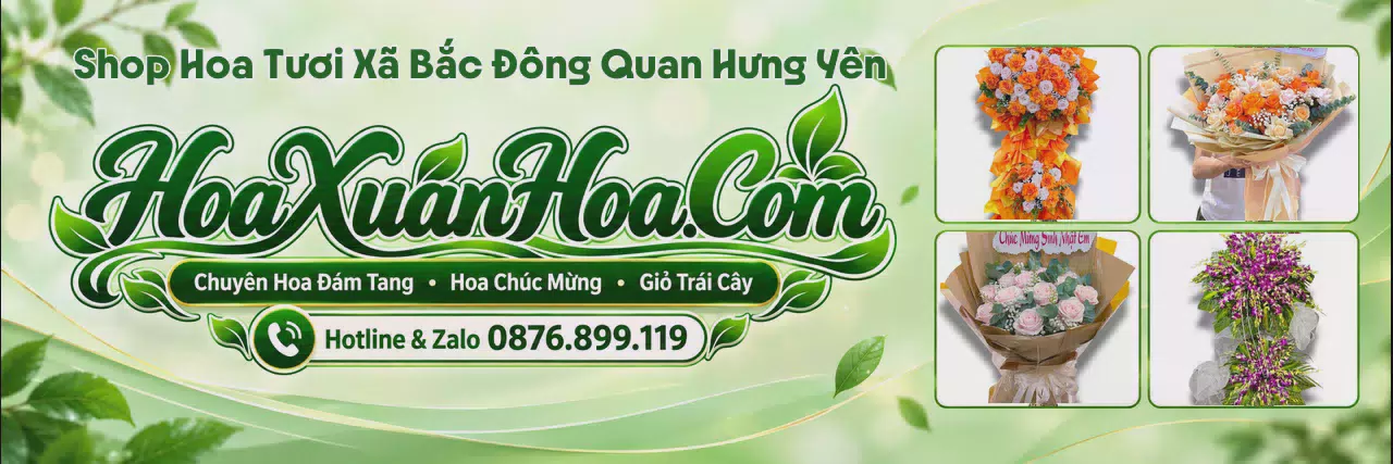 Ảnh bìa Đặt Hoa Tươi Tại Xã Bắc Đông Quan Hưng Yên - Đặt Hoa Tươi Nhanh Chóng