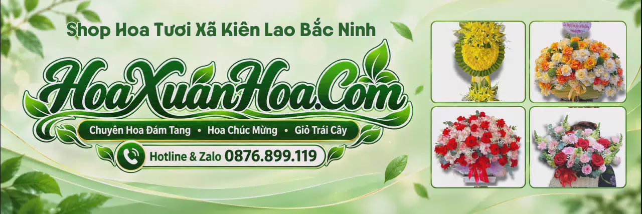 Ảnh bìa Tiệm Hoa Tươi Tại Xã Kiên Lao Bắc Ninh - Giao Hoa Nhanh Chóng