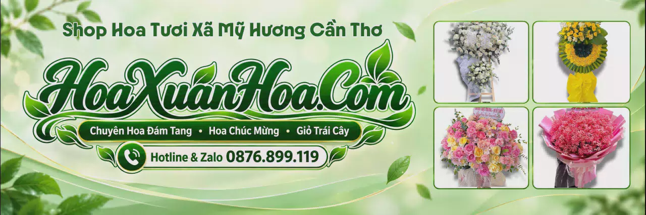 Ảnh bìa Cửa Hàng Bán Hoa Tươi Tại Xã Mỹ Hương Cần Thơ - Shop Hoa Tươi Giao Trong Ngày