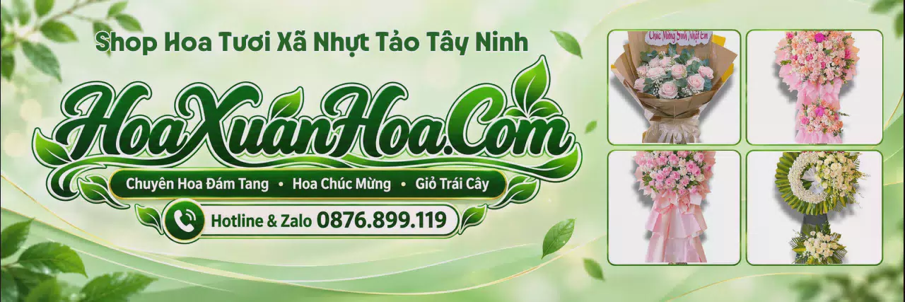 Ảnh bìa Tiệm Hoa Tươi Tại Xã Nhựt Tảo Tây Ninh - Nhận Đặt Hoa Online