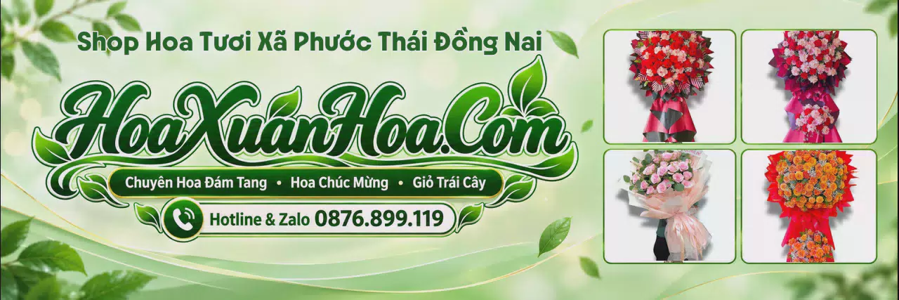 Ảnh bìa Shop Bán Hoa Tươi Tại Xã Phước Thái Đồng Nai - Tiệm Hoa Nhận Giao Tận Nơi