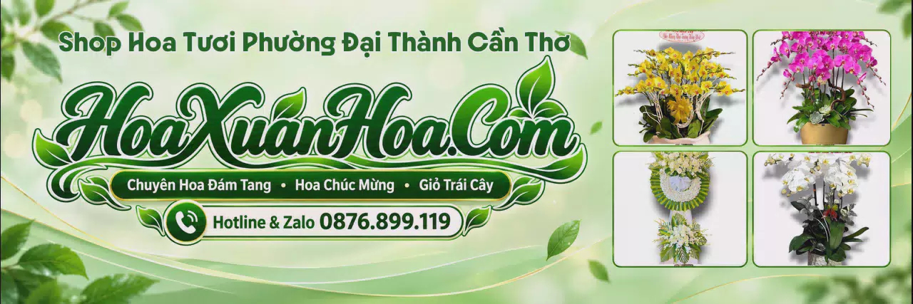 Ảnh bìa Tiệm Hoa Tươi Tại Phường Đại Thành Cần Thơ - Đặt Hoa Tươi Online