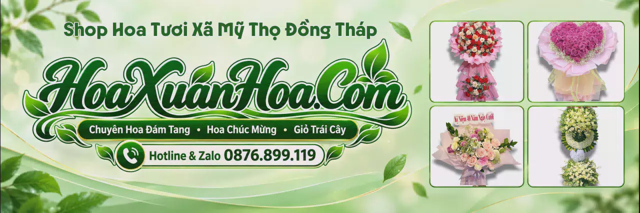 Ảnh bìa Tiệm Hoa Tươi Tại Xã Mỹ Thọ Đồng Tháp - Nhận Đặt Hoa Online