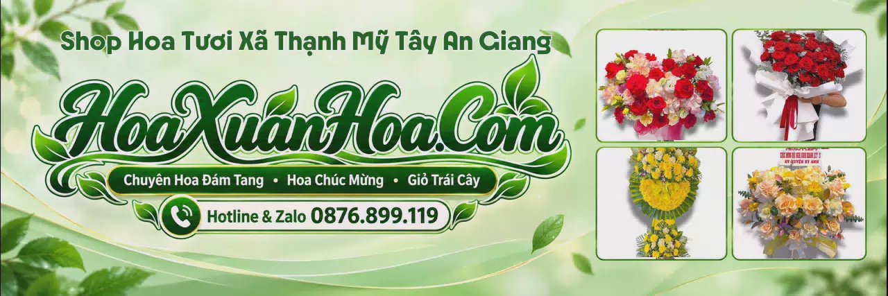 Ảnh bìa Tiệm Hoa Tươi Tại Xã Thạnh Mỹ Tây An Giang - Đặt Hoa Dễ Dàng Nhanh Chóng