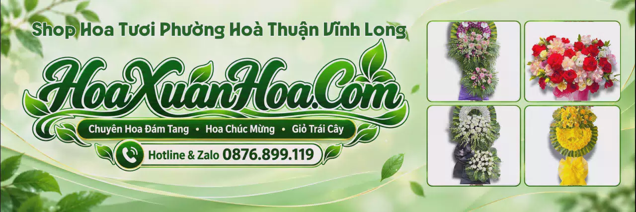 Ảnh bìa Cửa Hàng Hoa Tươi Tại Phường Hoà Thuận Vĩnh Long - Đặt Hoa Tươi Trực Tuyến