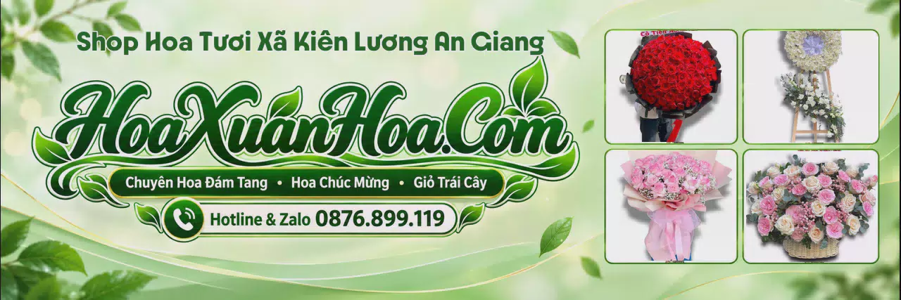 Ảnh bìa Tiệm Hoa Tươi Tại Xã Kiên Lương An Giang - Tiệm Hoa Giao Hoa Tận Nhà