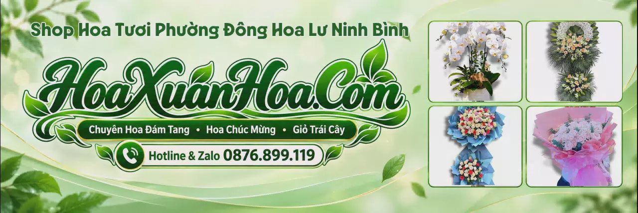 Ảnh bìa Tiệm Hoa Tươi Tại Phường Đông Hoa Lư Ninh Bình - Đặt Hoa Online Giao Nhanh
