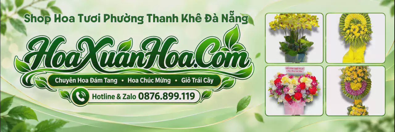 Ảnh bìa Shop Bán Hoa Tươi Tại Phường Thanh Khê Đà Nẵng - Đặt Hoa Online Giao Tận Nhà