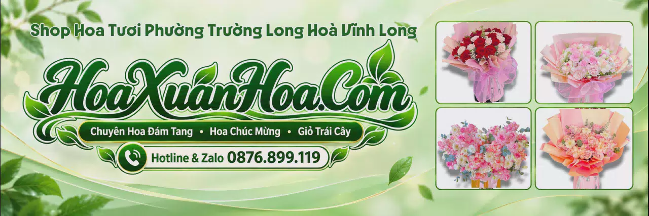 Ảnh bìa Cửa Hàng Hoa Tươi Tại Phường Trường Long Hoà Vĩnh Long - Nhận Đặt Hoa Online