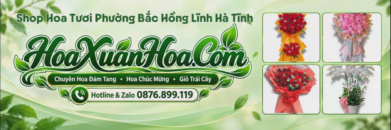 Ảnh bìa Tiệm Hoa Tươi Tại Phường Bắc Hồng Lĩnh Hà Tĩnh - Giao Hoa Nhanh Chóng